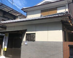 京都市　木造2階建・躯体解体before